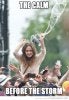 funny-woman-girl-festival-cup-water-thrown-calm-before-storm-pics.jpg