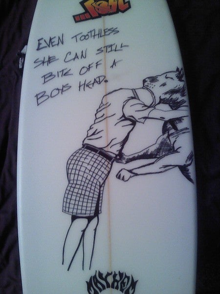 Raymond Pettibon Tribute on the Rock-Up