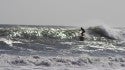 Frisco, outside!  Hurricane Nicole early swell, Saturday