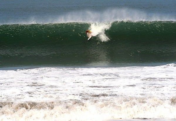 ''Charge''
Alex Brooks dropping in a on a Costa Rican