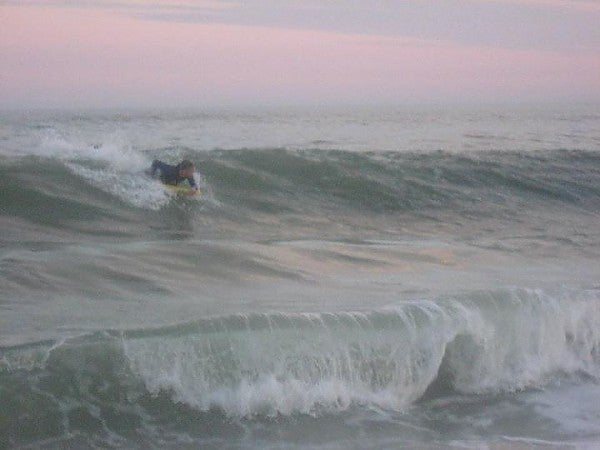 Leftovers
Riding The leftovers of Hurricane Irene 8/31/2011