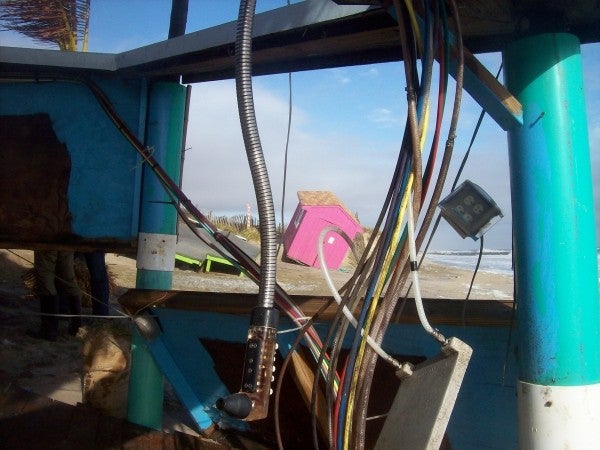 Coastal Carnage
Soda dispenser.  lol.  Pink shed was