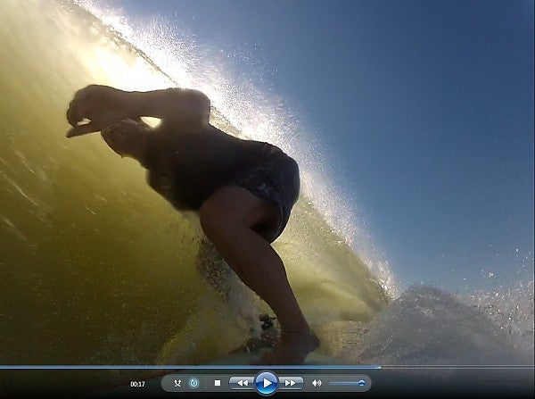 Lesley Silhouette
Surfdaddeo Cruisin on a Lesley Right