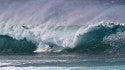Banzai Pipeline, Oahu's North Shore
Large swell hitting