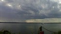 DISTANT RAIN STORM.. Southern New England, Scenic photo