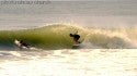 Noah Conboy in a summertime barrel