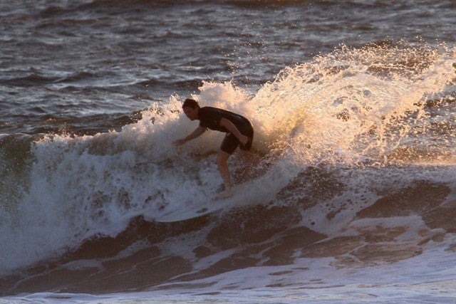 First Light - Thanks to 911surfreport.com for the photo