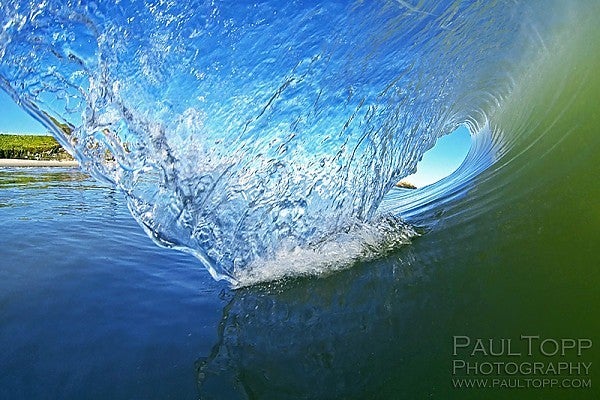 Santa Cruz, California
Santa Cruz Shorebreak Wave.
Photo: