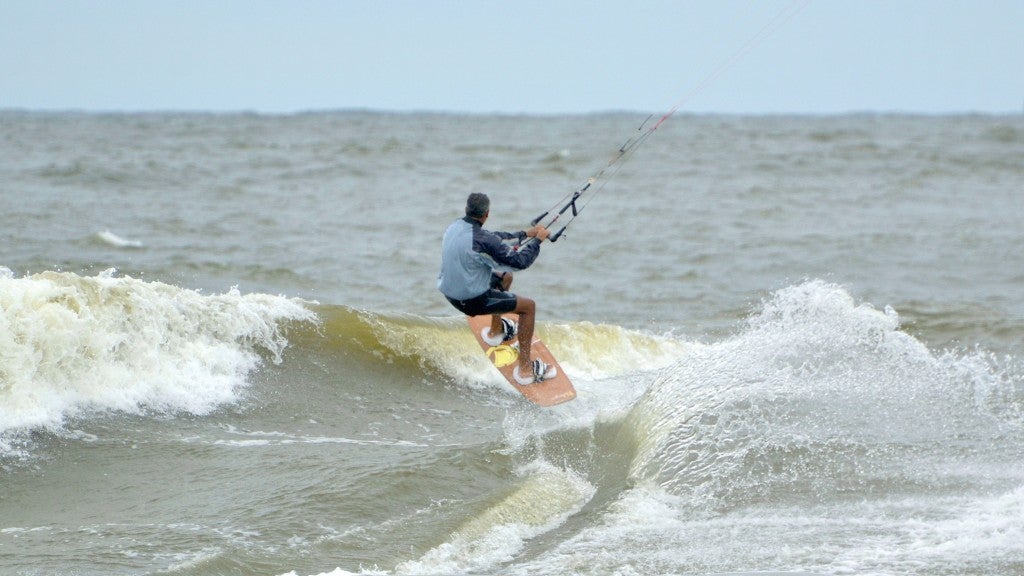 Deal, NJ. New Jersey, Kitesurfing photo