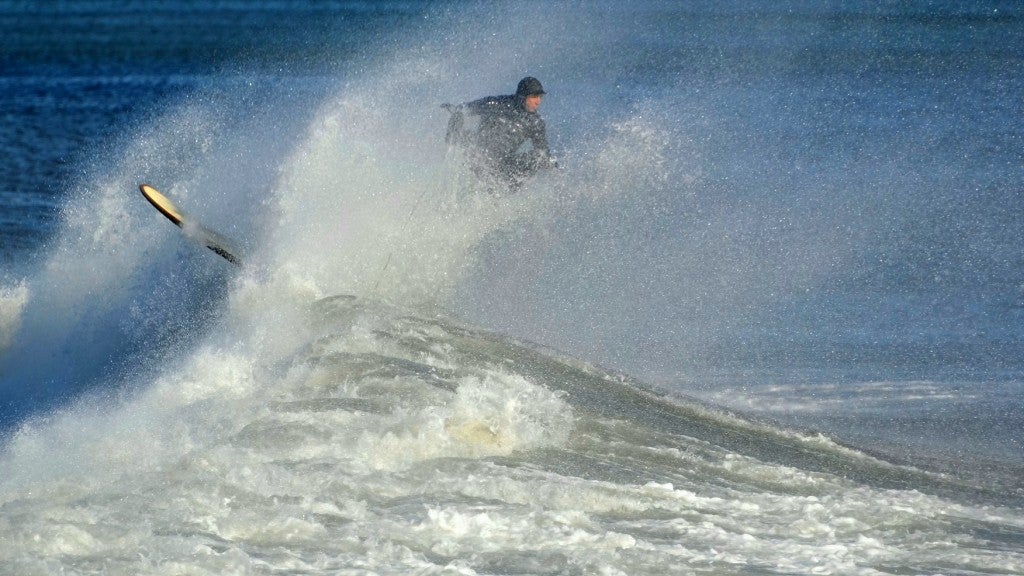 Manasquan Inlet. New Jersey, Surfing photo