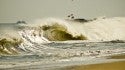 Mid Atlantic Barrel. Virginia Beach / OBX, surfing photo