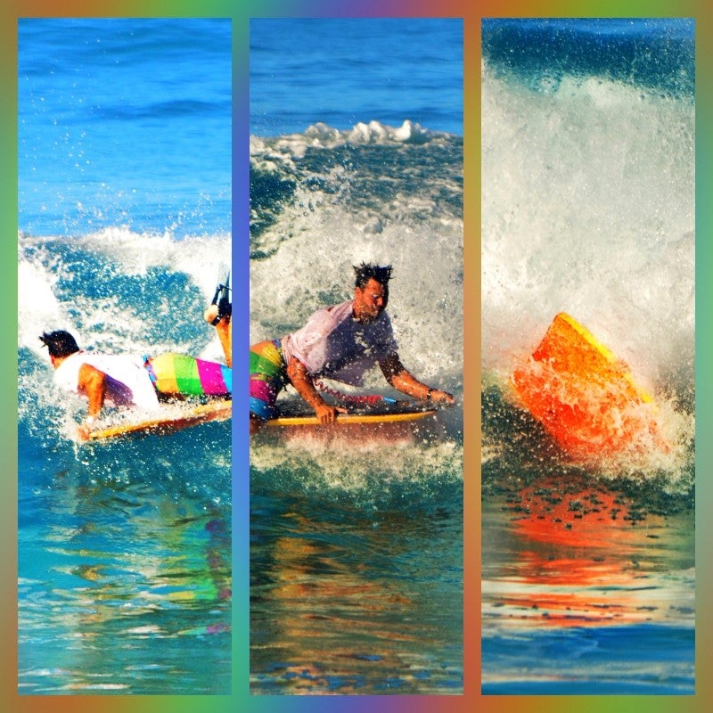 Maneuvers. The creative side of body boarding.
