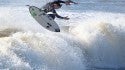 Will Davis surfing the Washout . South Carolina, Surfing photo