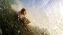 barrels @thunderbombsurfcamp. Nicaragua, surfing photo