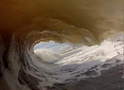 Jax Beach barrel.
jax. North Florida, Empty Wave photo