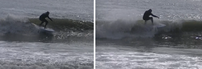 Patrick Nolan Surfing in New Jersey 11-2-13
NJ floater