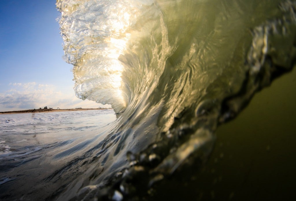 Summertime Pits. Southern New England, Empty Wave photo