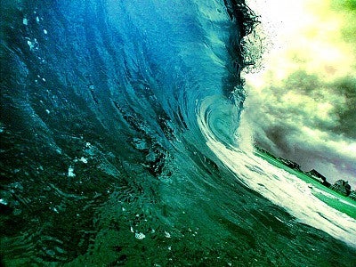 Jersey winter. United States, Empty Wave photo