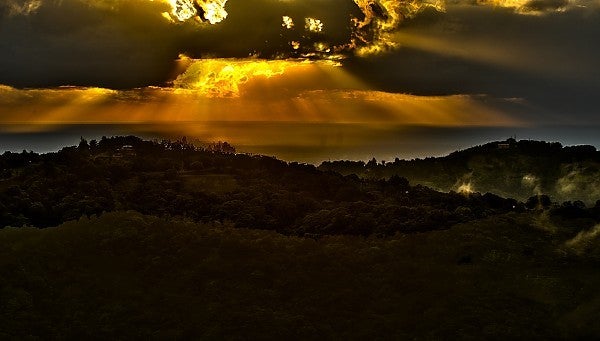 Winter Sunsets Rincon,Puerto Rico
...big waves and