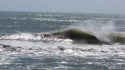 Paddling out, Tropical Storm Danny, 8-29-2009