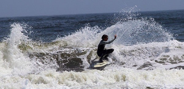 Poles
Fun day in North Florida. Surfer is me