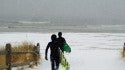 Two Stoked Groms. New Jersey, Surfing photo