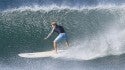 Surfing at Playa Guiones, Nosara, CR