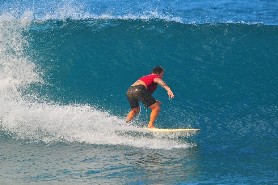 Bomboras, surfing photo