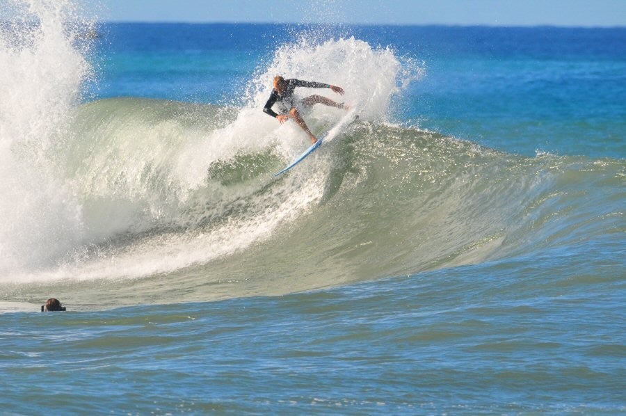 Description. Ala Moana Bowls, surfing photo