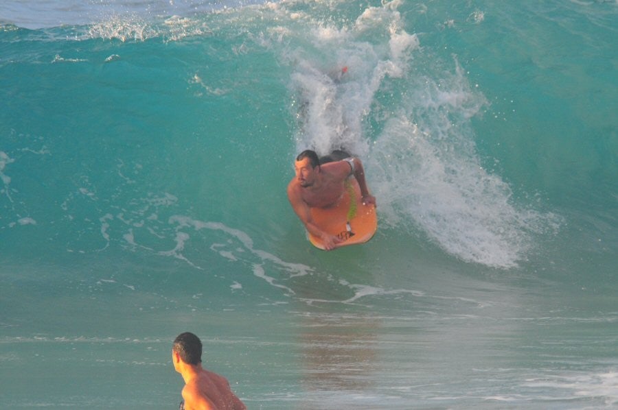 Sandy Beach, Oahu. Oahu, surfing photo