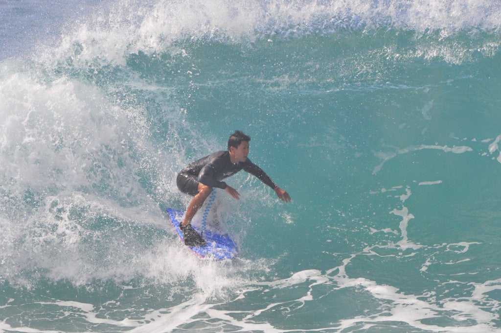 Sandy Beach, Oahu, surfing photo