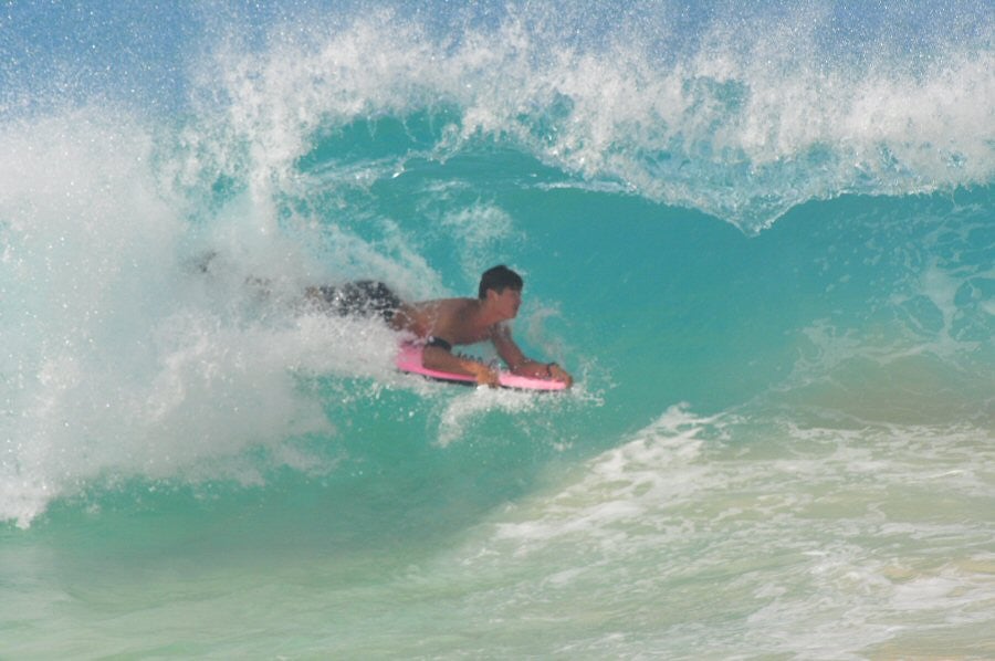 Sandy Beach, Oahu, surfing photo