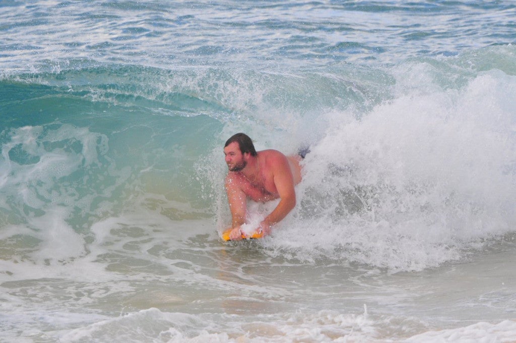 Sandy Beach, Oahu, surfing photo