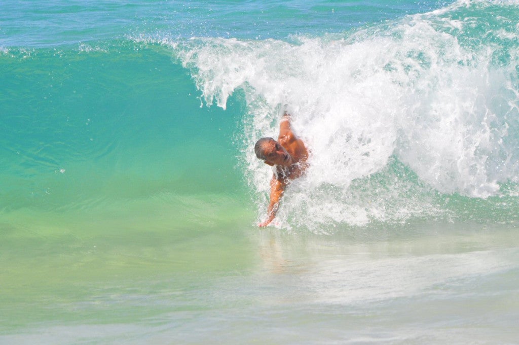 Sandy Beach, Oahu, surfing photo