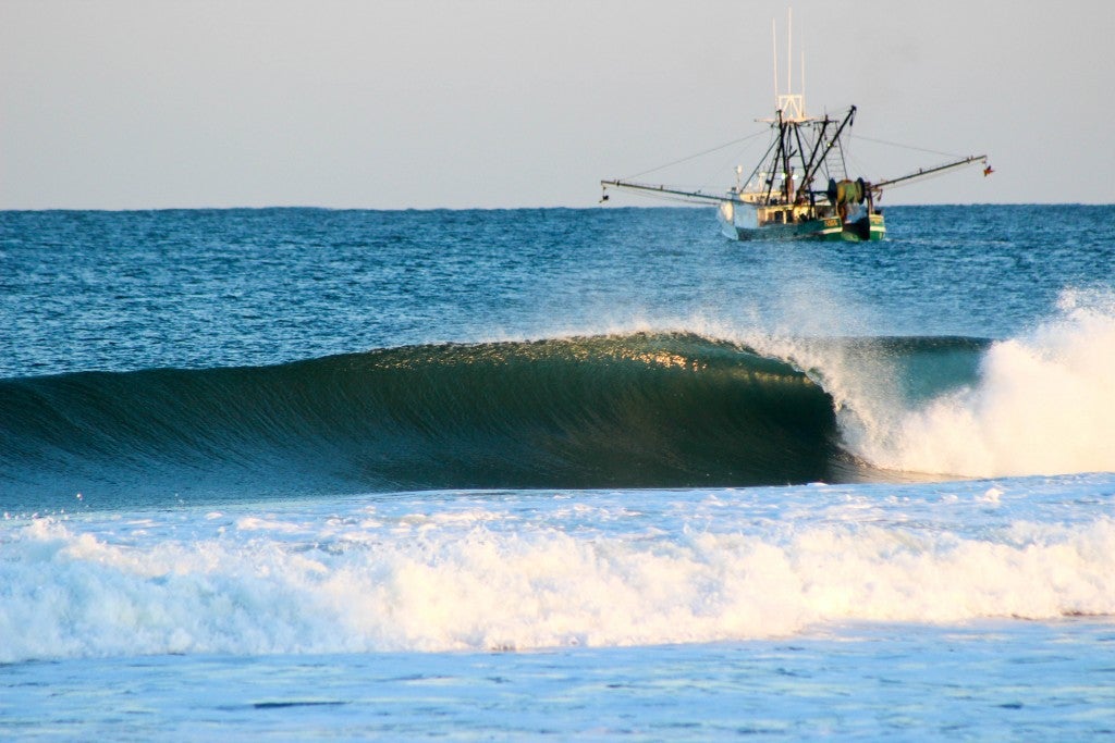 A sneaky swell hit jersey yesterday with very little