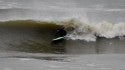 Kevin DeWald going right. New Jersey, surfing photo