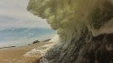 Oceanic Shorebreak
A shorebreak sand-sucker slaps the