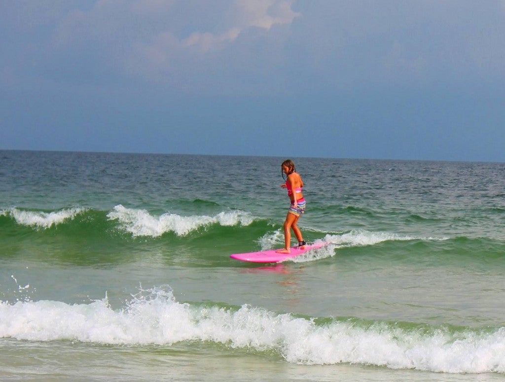 Granddaughter, Bex riding 