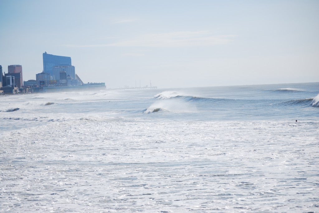 Hurricane Cristobal 2014.    The day jersey came alive.