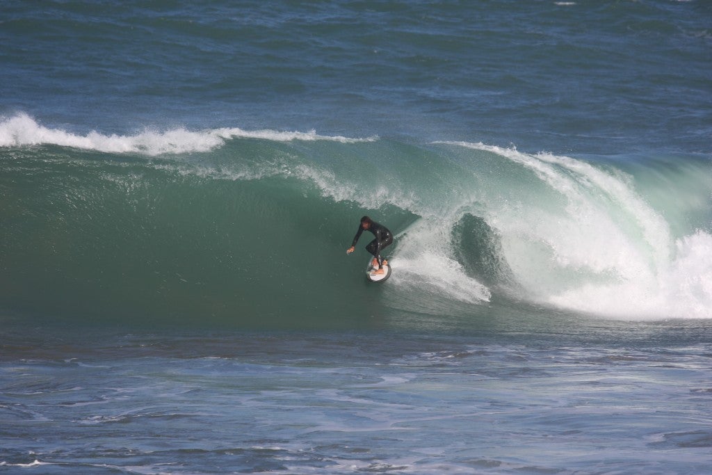 Dave Rastovich surfing Taghazout Morocco. A nice hollow