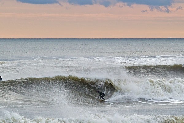 Some Action In Late December
Unidentified slicing upward.