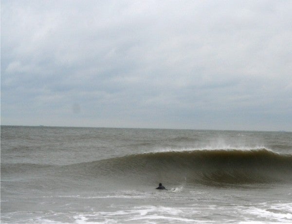 Chesapeake Bay 3/3/10
no crowd on this peak