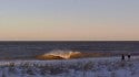 Snowy. Delmarva, Empty Wave photo