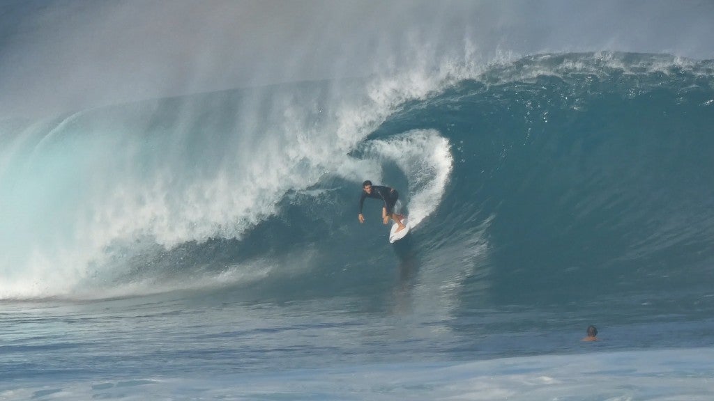 Pipeline January. Oahu, Surfing photo