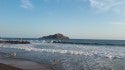 Marejada enfrente del hotel misión en Mazatlán 
