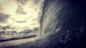 Olas en Mazatlán . Mainland Mex South, Empty Wave photo
