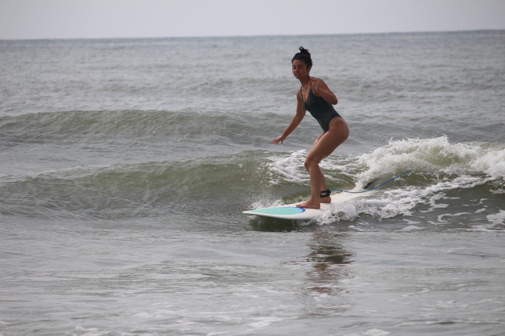 Sunyata Kacar at Dunes Club. South Carolina, Surfing photo