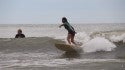 Darlene Rhode at Dunes Club. South Carolina, surfing photo