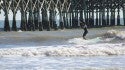 toes close to da nose. South Carolina, Surfing photo