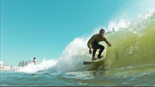 Almost Shacked. Delmarva, Surfing photo